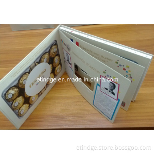4.3 Inch Video Booklet, Video Greeting Card, Video Brochure